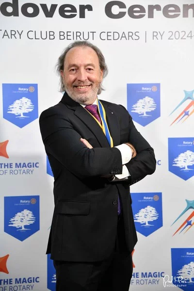 Rodolphe Melki: President of the Rotary Club of Beirut Cedars